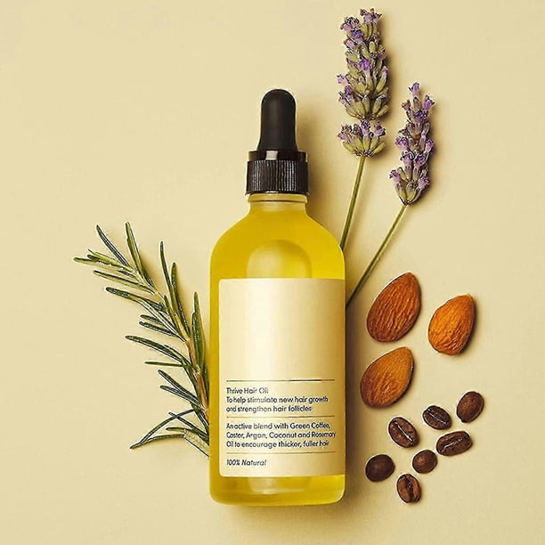 26-27 Thrive Hair Growth Oil, Hair Growth Essence Hair Treatment With 10 Natural Plant Oil For Hiar Care, Hair Loss, Dry Damaged Hair, For All Hairtyp