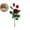 Red, variant on Real Touch Flower, 21.65" Peonies Artificial Flower with Stems, Fake Roses Flower with Long Stems for Bridal Bouquets Table Centerpiece Home Vase Decor