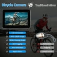 thumbnail image 7 of Rear View Camera,Road Bike With Mountain With 4.3 Camera With Compatible With Color Vision 150° Adjustable Compatible View Adjustable View Camera Mountain Road Rear View Color Vision, 7 of 7