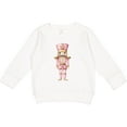 thumbnail image 2 of Inktastic Nutcracker in Pink Toddler Sweatshirt, 2 of 4