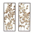 thumbnail image 5 of SEI Furniture Binet Metal Wall Decors in Dark Gold/Bronze (Set of 2), 5 of 6