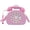 Pink, variant on Fozehlad Novelty Telephone Shaped Shoulder Bag Funny Retro Phone Crossbody Bag Totes Chain Purse