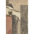 thumbnail image 2 of Édouard Vuillard 13x18 Black Ornate Wood Framed Double Matted Museum Art Print Titled - The&nbsp;Lamp (ca.&nbsp;1892), 2 of 5