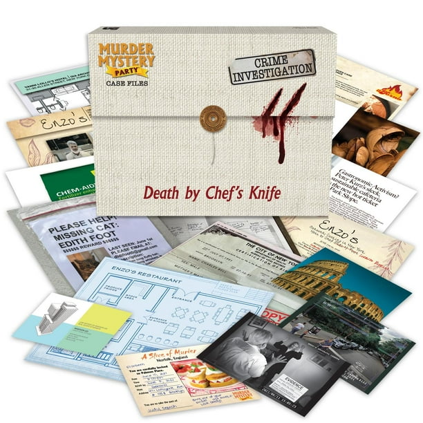Murder Mystery Party Case Files Puzzles - Murder On The Underground 1000 Pcs