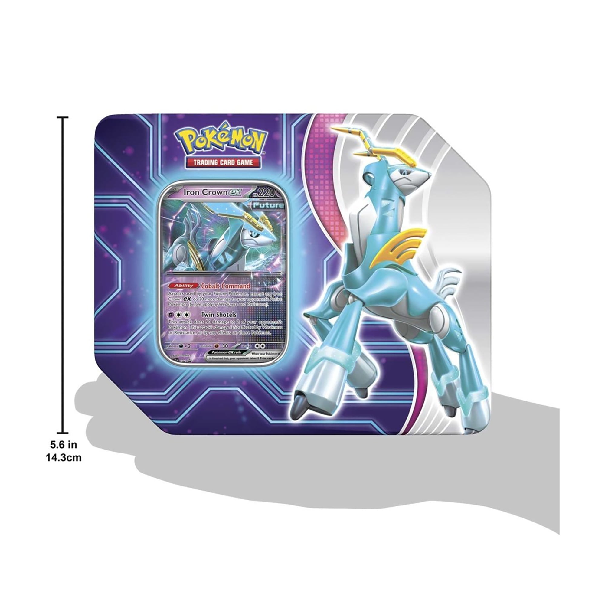 POKEMON 25 WM D82D AE PD IRON CROWN TIN - Walmart.com