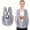 Light Gray, variant on Extra Large Dog Sling Carrier, Waterproof Breathable Pet Bag for Small Medium Dogs, Light Gray