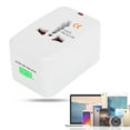thumbnail image 1 of Multifunction Plug Adapter Global Generic Electric Plug Adapter 10A 80W 110-250V Universal Conversion Socket For Global Travel For Mini TV Cats Routers Household Portable Devices, 1 of 8