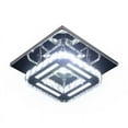 thumbnail image 5 of Modern Crystal Ceiling Lighting, Mini Square Crystal Chandelier Contemporary Luxury Semi Flush Mount LED Ceiling Light Fixture for Bedroom, Dining Room, Kitchen, Hallway, Entry, Foyer, 5 of 8