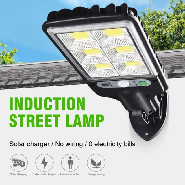 ODOMY Luz Solar Luz LED Solar, Inalámbrica, con Sensor de Movimiento, Exterior Lighting, Impermeable, Estación de Cubierta, Puerta, Jardín, Terraza, Patio, Garaje
