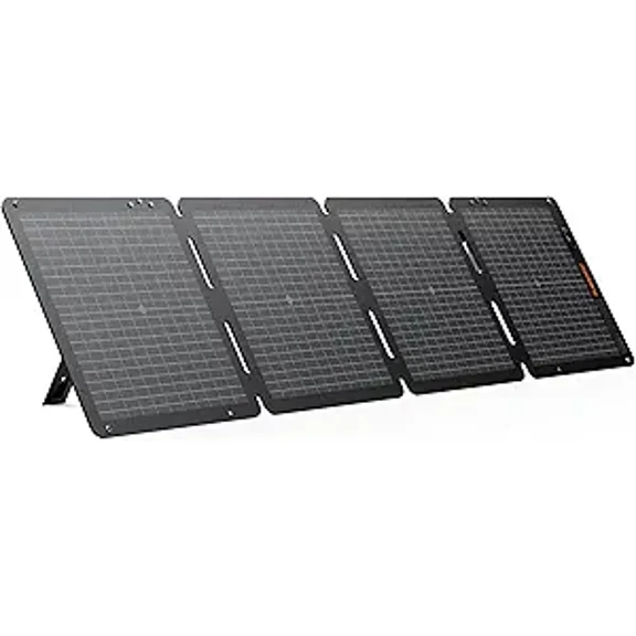 Jackery SolarSaga 100W Air Bifacial Portable Solar Panel, High-Efficiency Dual-Sided Solar Charger