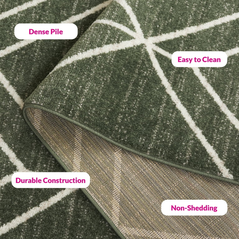 SAFAVIEH Adirondack Caitriona Geometric Squares Area Rug, Dark