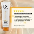 thumbnail image 6 of GK Hair Smoothing Keratin Treatment, 3.4 Fl Oz/100ml - Professional Blowout for Silky Smooth & Frizz Free Hair, 6 of 9