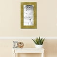 thumbnail image 3 of ArtToFrames 11x22 inch Aged Copper Green Picture Frame, Green Wood Poster Frame (4954), 3 of 7