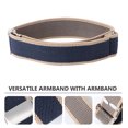 thumbnail image 3 of 1 Paire de Brassards Assortis Simples Élastiques Unisexes pour Femmes Hommes, 3 of 8