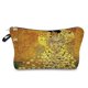 thumbnail image 1 of Gustav Klimt-neceser informal para mujer, bolsa de cosméticos con estampado de lágrimas y pintura al óleo personalizable, neceser de viaje LIUWENJING unisex, 1 of 2