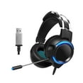 thumbnail image 1 of 7.1 Sound Effect Stereo Headphone Comfortable LED Headset With Mic For PC Laptop Videogames No.1, 1 of 8