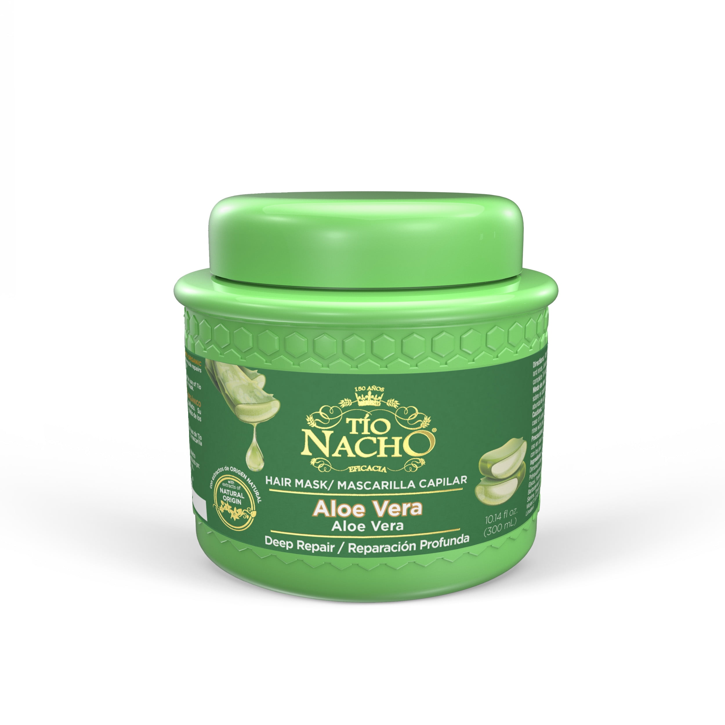 Tío Nacho Deep Repair Aloe Vera Hair Mask with Royal Jelly, 10.14 fl oz