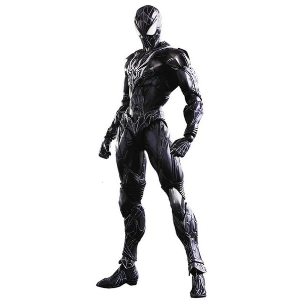 Marvel Univers Variante 10 Pouces Action Figure Jouer Arts Kai - Costume Noir Spider-Man