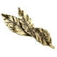 thumbnail image 2 of Pinza de pelo Vintage Macarena Patrón de Hojas bronce, 2 of 8