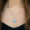 thumbnail image 3 of Blue Tulip Necklace, 3 of 4