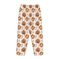 thumbnail image 5 of Goofa Cute Squirrel Printed Soft Pajama Pants for Women, Wide Leg Comfy Casual Lounge Yoga Pants-Small, 5 of 9