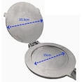 thumbnail image 2 of Cast Aluminum 15cm Hamburger And Gorditas Meat Press Prensa Para Carne De Hamburguesa Y Gorditas, 2 of 3