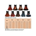 thumbnail image 2 of MAWCLOS Robes Décontractées Florales d'Halloween pour Femmes, Robe Midi Style-A S, 2 of 4