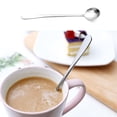 thumbnail image 3 of Baohd Stainless Steel Safe And Easy To Clean Long Handled Spoon For Kitchen Office Stirring Spoon Teaspoon silver spoon 1Set, 3 of 6