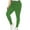 Green, variant on Seductiva YOGA Lightweight Women's Solid Color Fashionable Casual Sports Lifting High Yoga Pants Plus Size High Waist Yoga Pants Sweatpants Summer 1PC