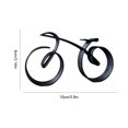 thumbnail image 3 of Escultura Acrílico Minimalista Bicicleta Decoración del Hogar Estatua Regalo (15x8cm), 3 of 5