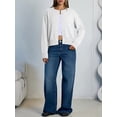 thumbnail image 7 of UZMOG Cardigan Sweaters for Women, Cropped Cardigan Sweaters for Women Y2k Fall Fashion Clothes, 7 of 7