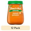 (12 pack) Beech-Nut Naturals Stage 1 Baby Food, Sweet Potato, 4 oz Jar