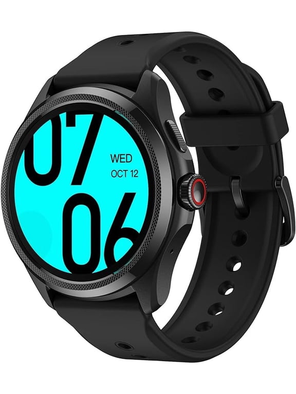 (Open Box) Ticwatch Pro 5 Android Smartwatch for Men Snapdragon W5+ Gen 1 Platform Wear OS Smart Watch 80 Hrs Long Battery, Black