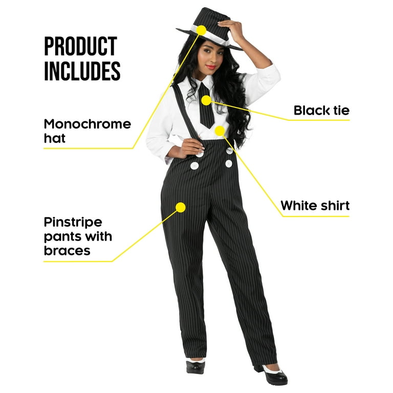 Halloween Costumes 1920's Gangster Female Costume Fun Shack