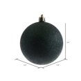 thumbnail image 2 of Vickerman 2.4" Midnight Green Glitter Ball Ornament, 24 per Bag, 2 of 5