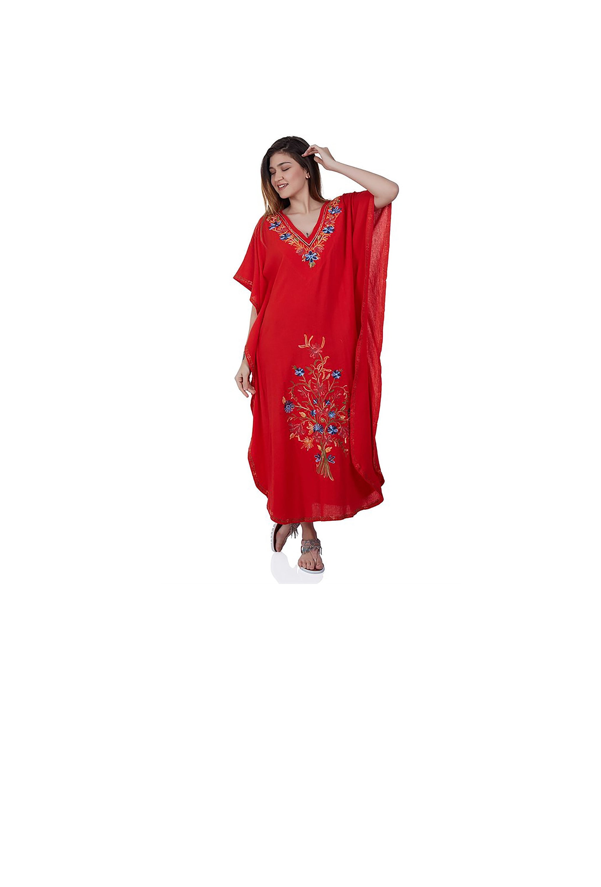 organic cotton caftan