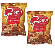 Gardetto's Snack Mix, Original Flavor Mix Made with Crunchy Breadsticks, Pretzels, & Rye Chip Great for Snacking Movie Nights Travel Picnic Halloween Good Bag Filler Christmas Stockings 2.75oz., 2 Bag