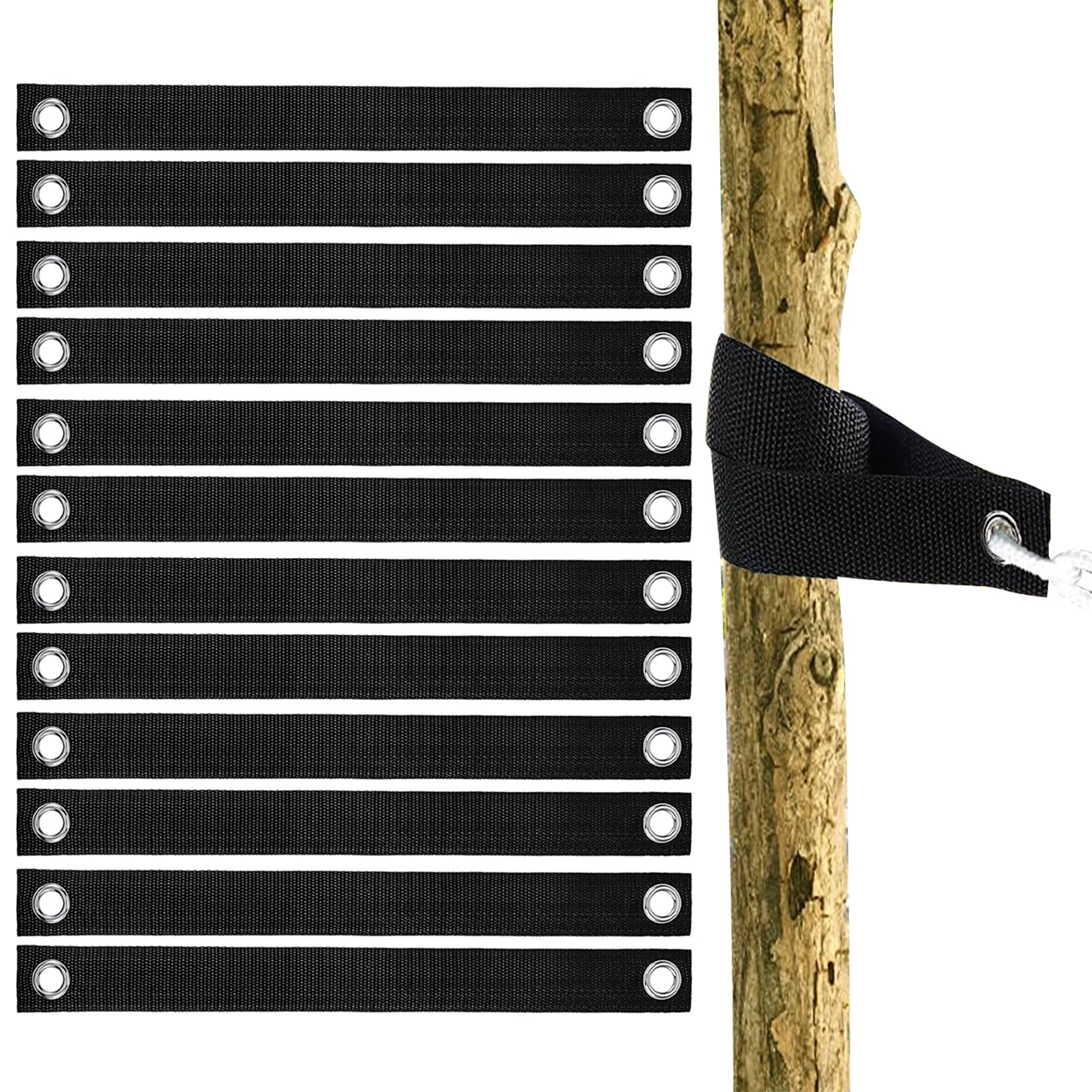 Geruite Stump Straps with Grommets Heavy Duty Tree Straps for Staking