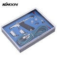 thumbnail image 1 of Juego de cepillo de aire KKmoon Professional Pistol Gatillo con 3 puntas 2 tazas para pintura artíst Tomshoo Aerógrafo, 1 of 6