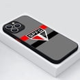 thumbnail image 3 of Club S-SAO-Paulo FC For Apple iPhone 15 14 13 12 11 mini Pro Max 8 7 6S 6 XR X XS Plus Frosted Translucent Phone Case, 3 of 5