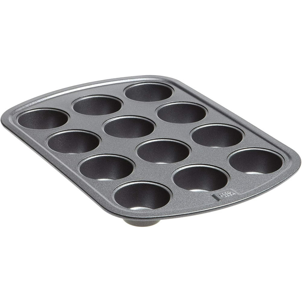Good Cook 04032 12 Cup Mini Muffin Pan, Steel