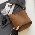 thumbnail image 3 of Bolso Hombro para Mujer Y Hombre Tipo Cubo Con Correa Ajustable Sólido (regaliz) Verde, 3 of 4