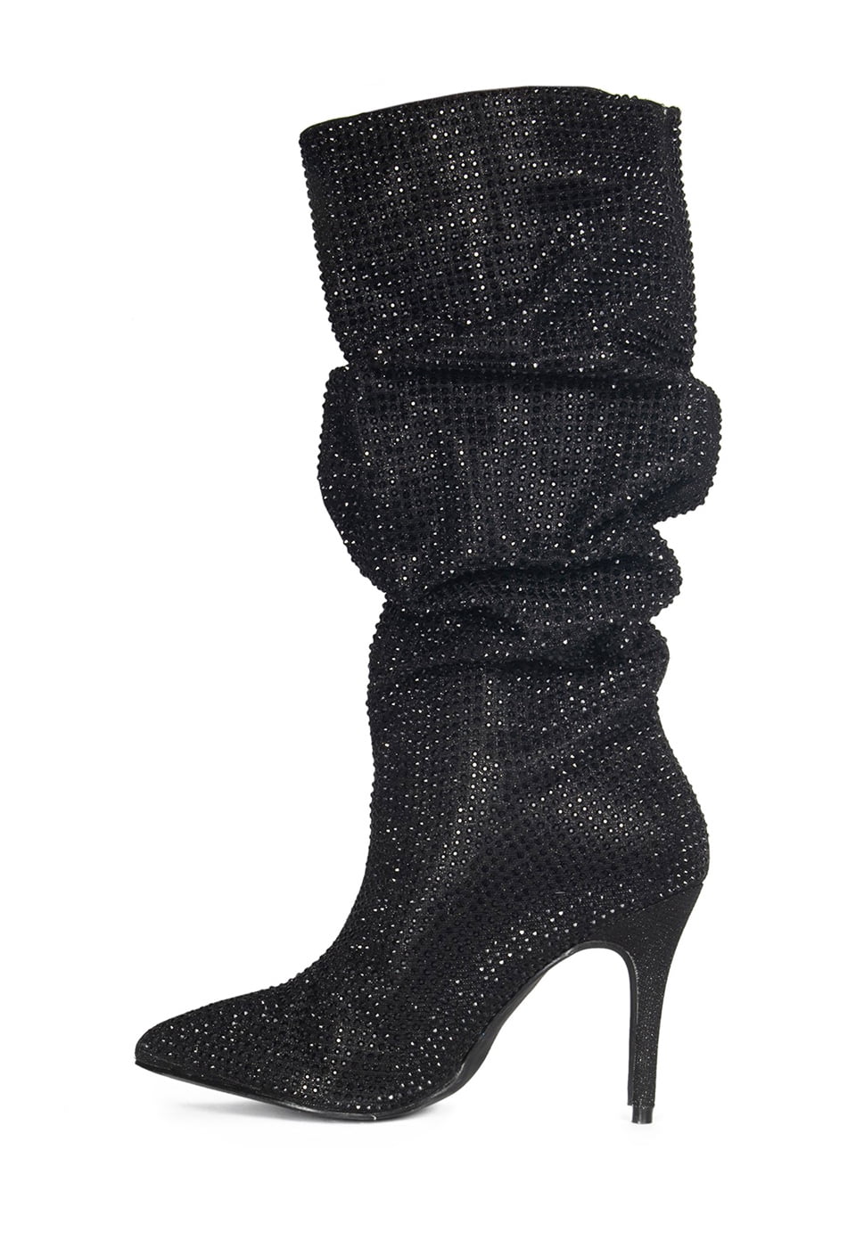 layzer slouchy rhinestone boots