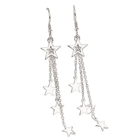 DESIGNICE 2026 New Star Earrings Elegant Design Earrings Silver Sophisticated 925 Sterling Silver Earrings for Party Everyday Gift Date White Gold