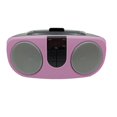 thumbnail image 1 of Boombox Portable lecteur CD Proscan avec radio AM/FM, 1 of 4
