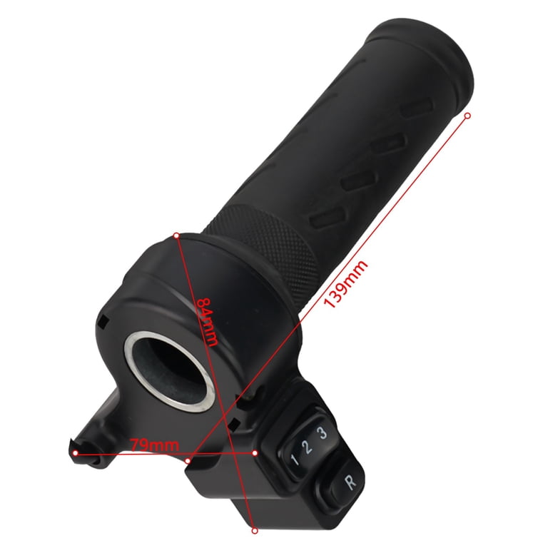 Electric E-Bike Twist Throttle 12V 24V 36V 48V Speed Handlebar Throttle Universal Electric Scooter Twist Cycling Throttle Grip - 18 Electric E-Bike Twist Throttle 12V 24V 36V 48V Speed Handlebar Throttle Universal Electric Scooter Twist Cycling Throttle Grip - 18