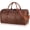 Brown, variant on Duffle Travel Bag Leather Bag Large Carry Large Carry Hangbag for Mens or Women
