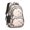 Rooster and Floral-1, variant on Rooster and Floral White Pattern Cute School Backpack Bag with Padded Back and Adjustable Shoulder Straps 16.9 X 12.6 X 5.9 Inches
