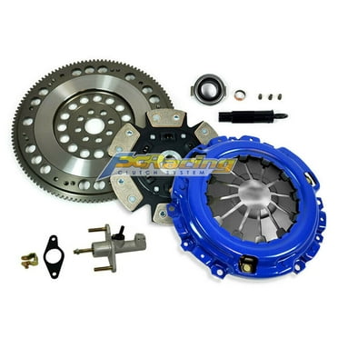 FX STAGE 3 CLUTCH KIT CHROMOLY FLYWHEEL HD MASTER CYLINDER FITS RSX CIVIC Si K20
