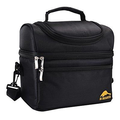 E-MANIS Insulated Lunch Bag Lunch Box 